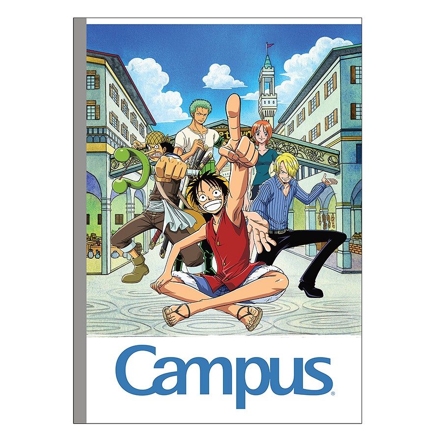 Lốc 5 Vở Ô Ly Campus B5 One Piece Legend - NB-BOPL200 (200 Trang)