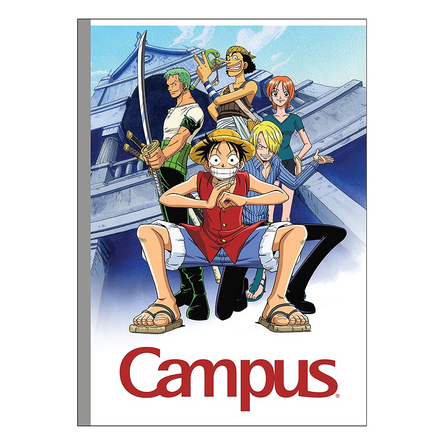 Lốc 5 Vở Ô Ly Campus B5 One Piece Legend - NB-BOPL200 (200 Trang)