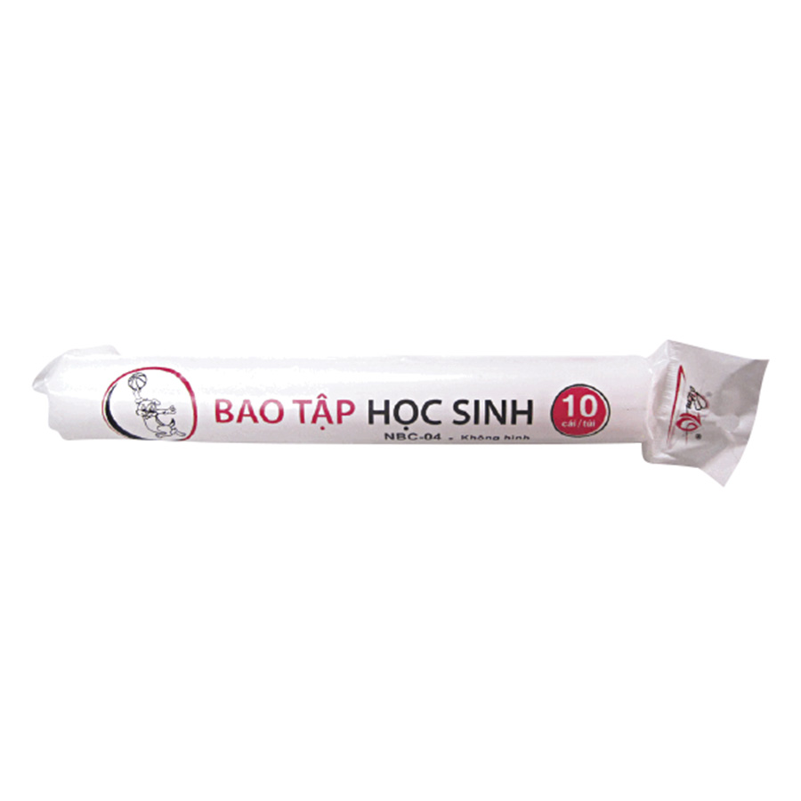 Bìa Bao Tập Thiên Long NBC-04 Không In (10 Cái)