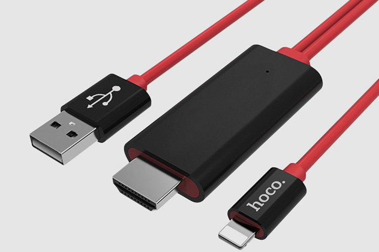 Cáp Kết Nối HDMI Cho iPhone / iPad Hoco 2M UA4 - Hàng chính hãng