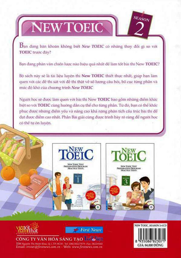 New Toeic 400 - Season 2 (Không Kèm CD)