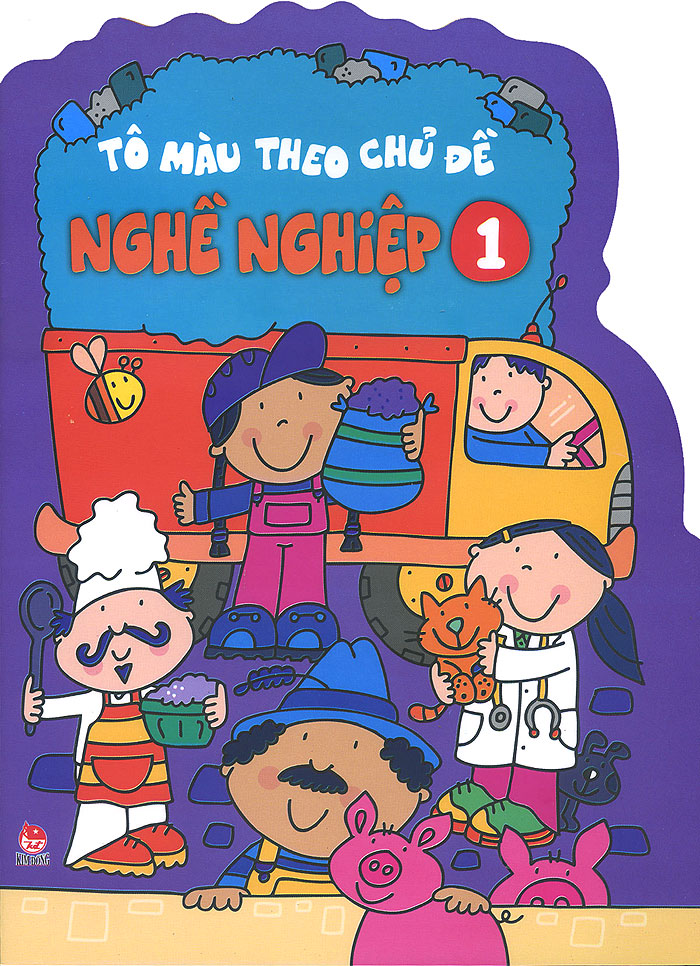 Tô Màu Theo Chủ Đề - Nghề Nghiệp (Tập 1)