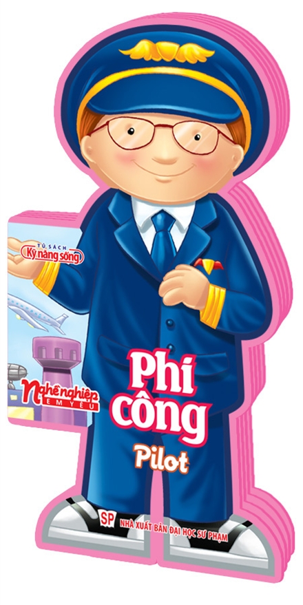 Nghề Nghiệp Em Yêu - Phi Công (Pilot) - Màu Ngẫu Nhiên