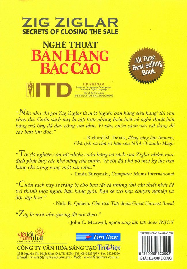 Nghệ Thuật Bán Hàng Bậc Cao (Tái Bản)