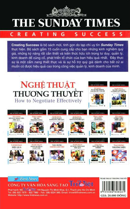 Sunday Times - Nghệ Thuật Thương Thuyết