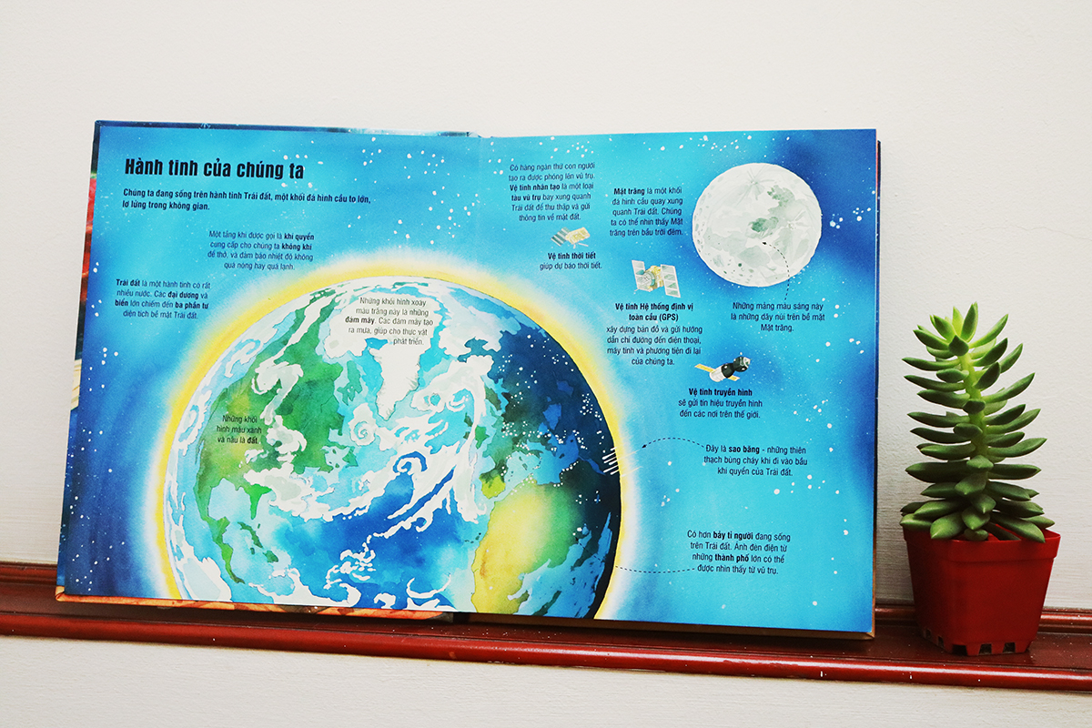 Big Book Of Stars And Planets - Cuốn Sách Khổng Lồ Về Các Ngôi Sao Và Các Hành Tinh