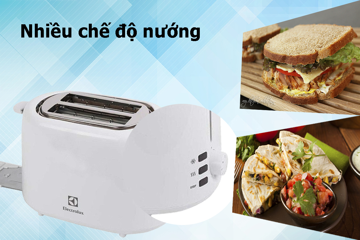 Máy nướng bánh mì Electrolux ETS1303W