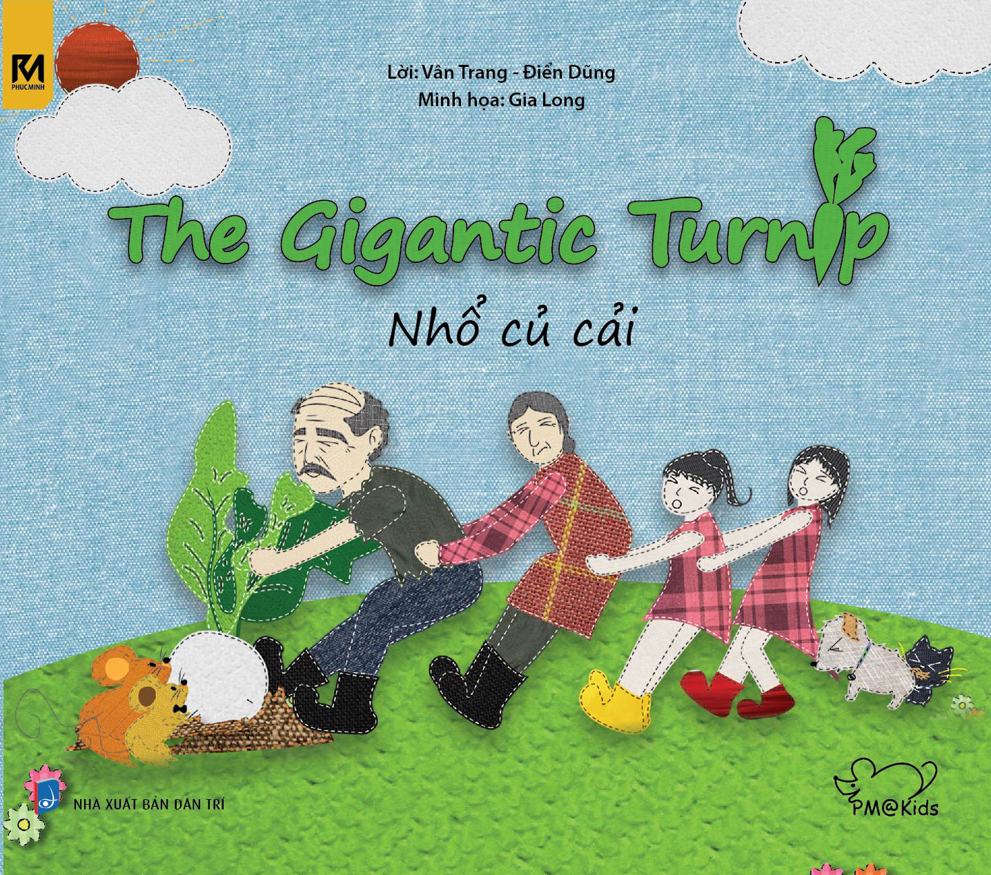 Cổ Tích Thế Giới - Nhổ Củ Cải - The Gigantic Turnip (Song Ngữ Anh - Việt)