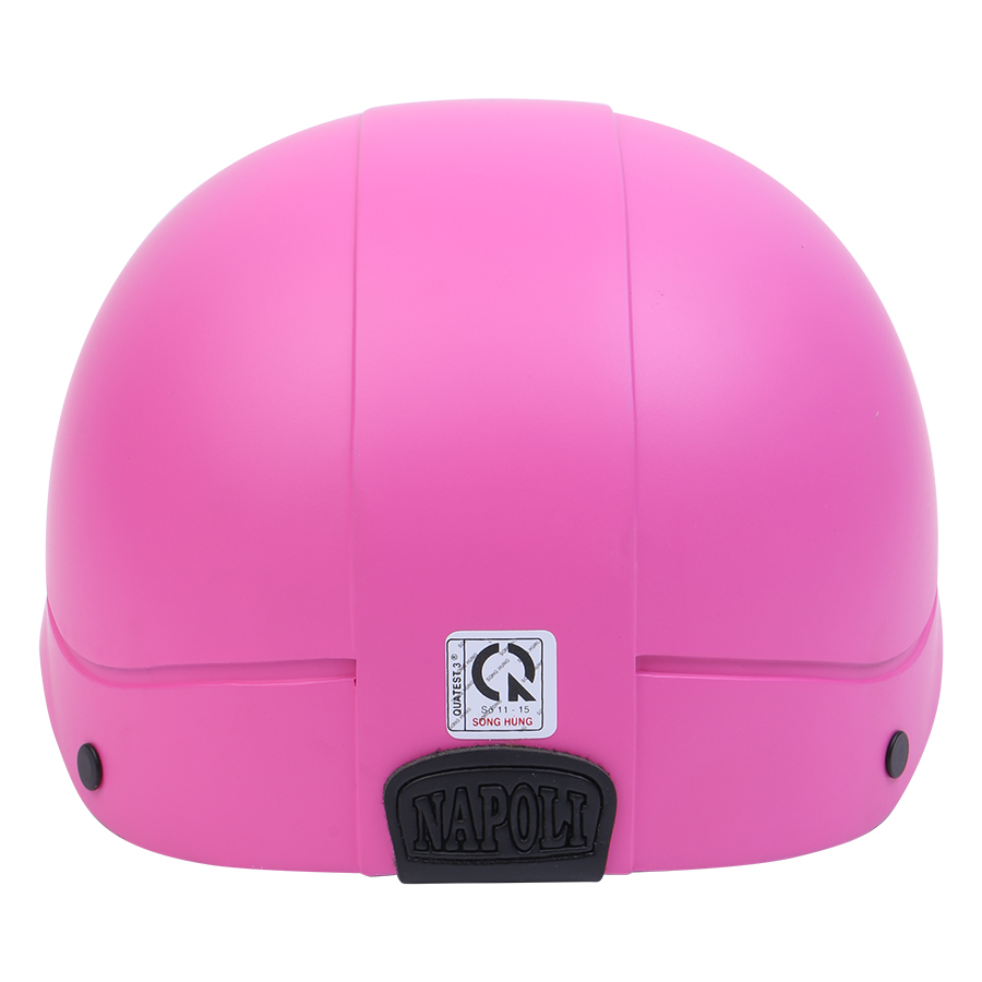 Mũ Bảo Hiểm 1/2 Đầu Napoli NS-N088-PINK - Hồng