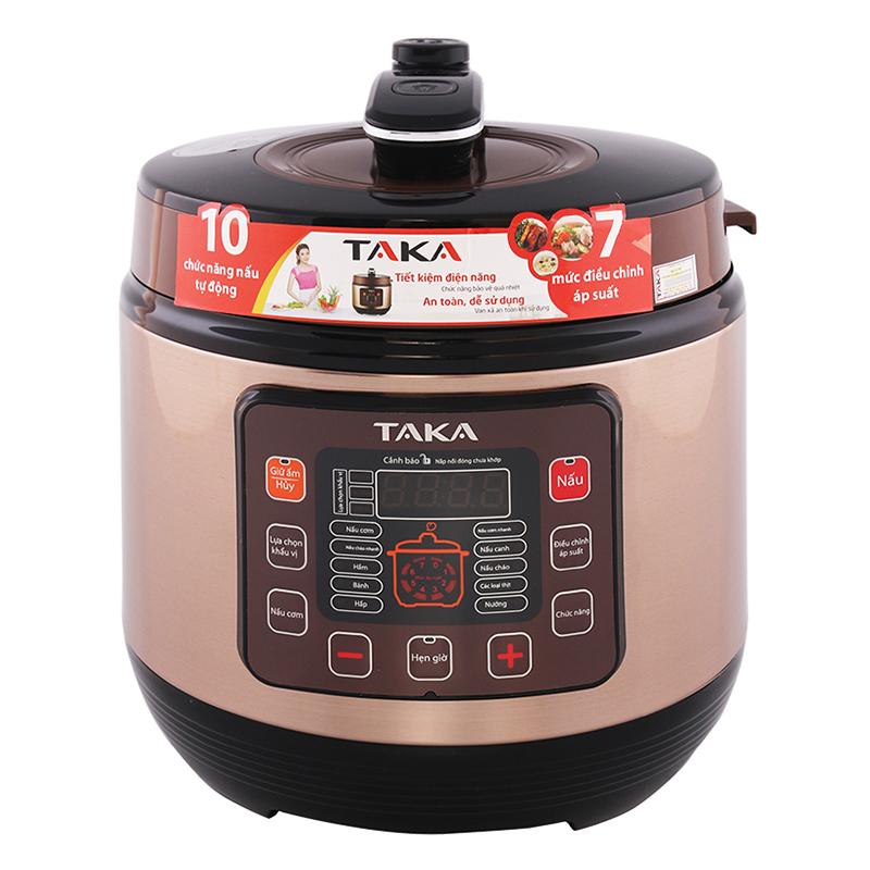 Nồi áp suất Taka NS06C 1000W 6L