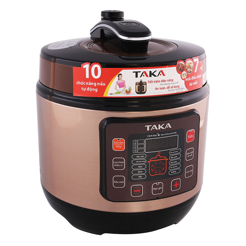 Nồi áp suất Taka NS06C 1000W 6L