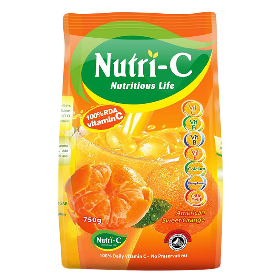 Bột Cam Nutri-C Tropicana Slim (750g)