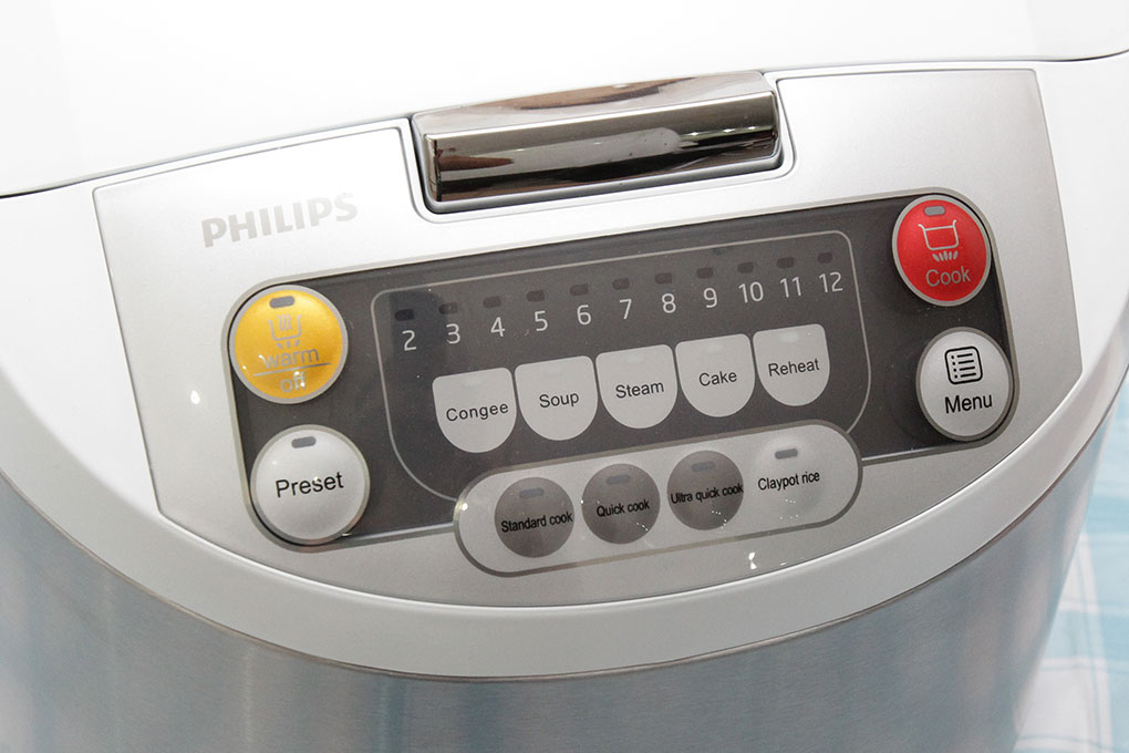 Nồi Cơm Điện Tử Philips HD-3038 1.8L - Hàng chính hãng