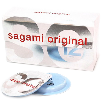 Bao Cao Su Sagami Original 0.02 - Hộp 12 Gói