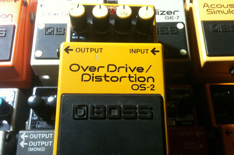 Phơ Guitar Boss Digital Overdrive/Distortion OS-2 (Bàn Đạp Fuzz Pedals Effects)