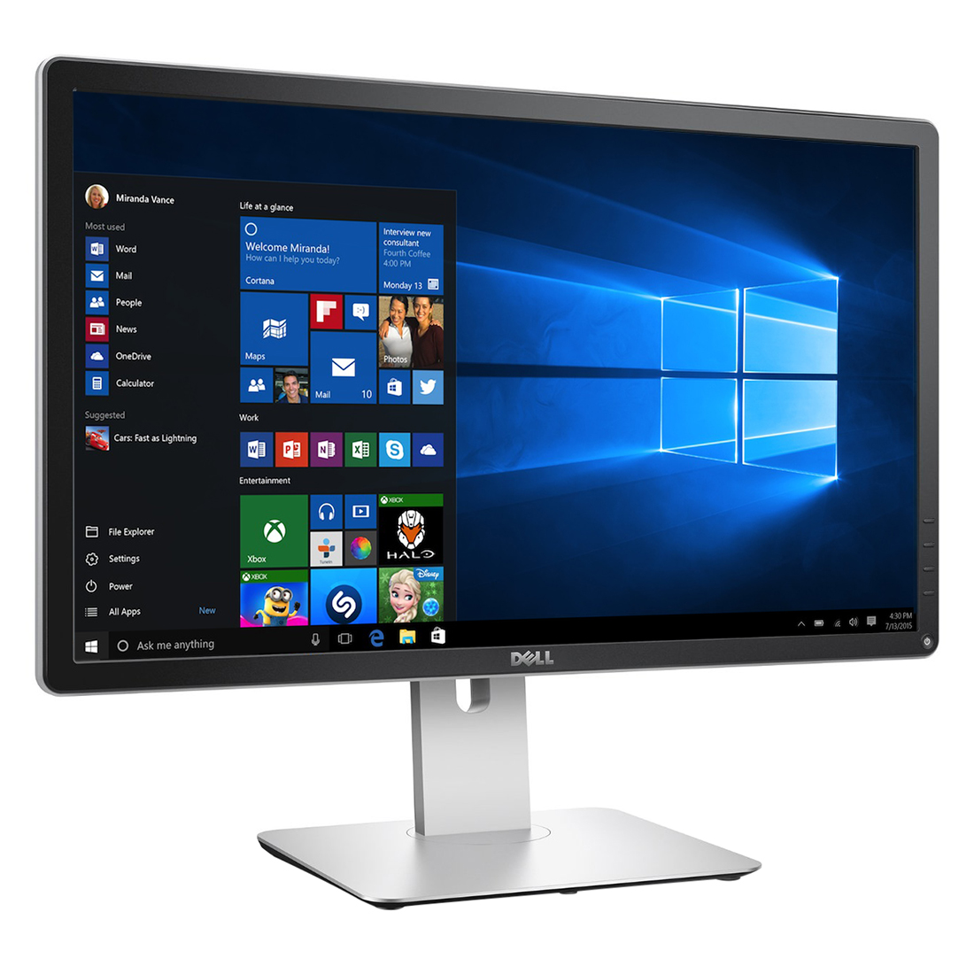 Màn Hình Dell P2415Q 24inch 4K 6ms 60Hz IPS - Hàng Chính Hãng