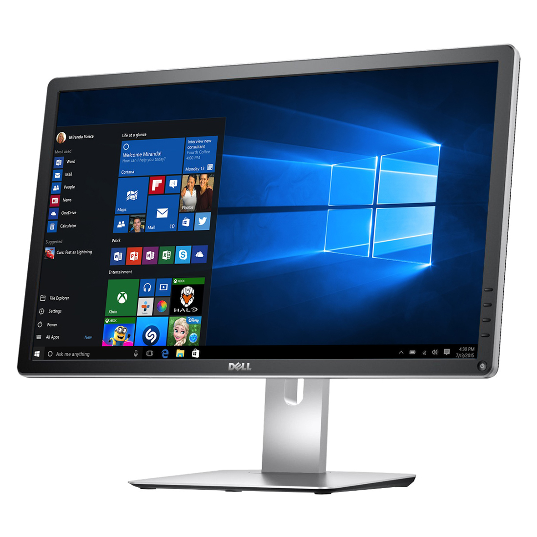 Màn Hình Dell P2415Q 24inch 4K 6ms 60Hz IPS - Hàng Chính Hãng