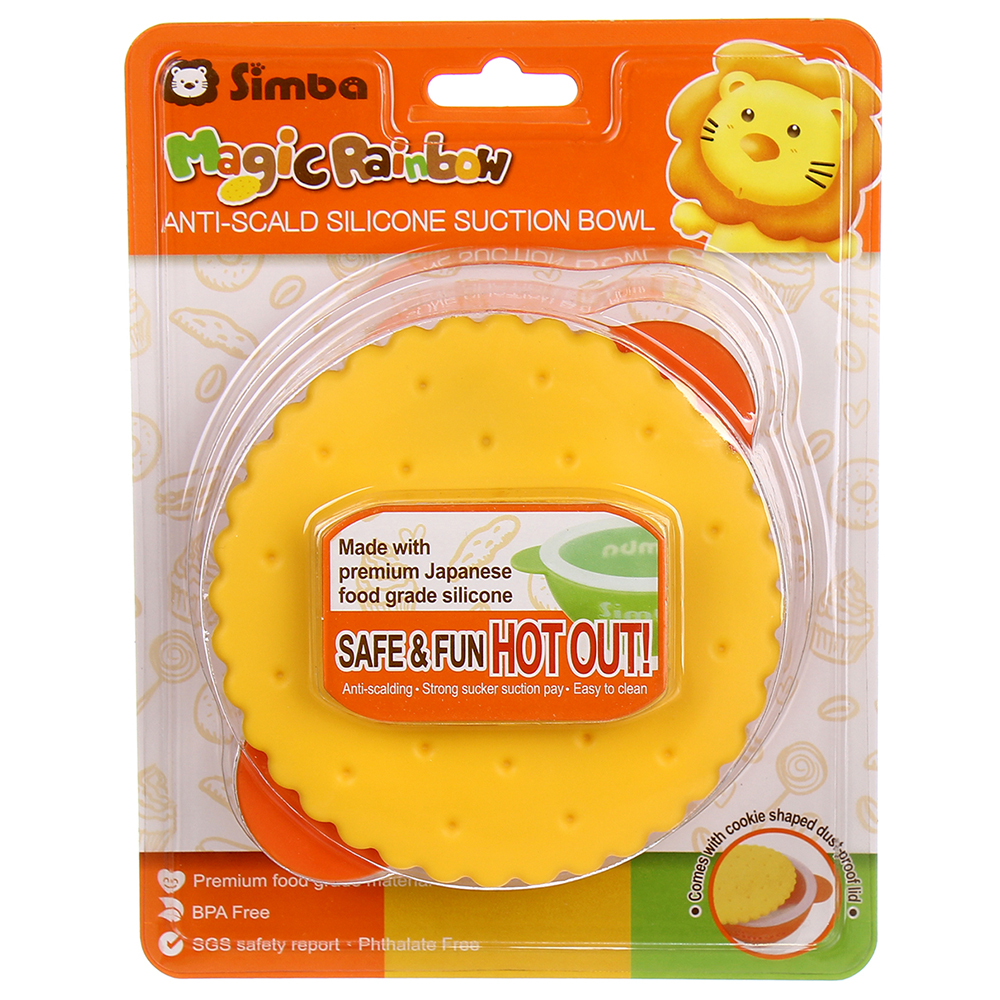 Chén Tập Ăn Simba P3341 Hình Bánh Quy