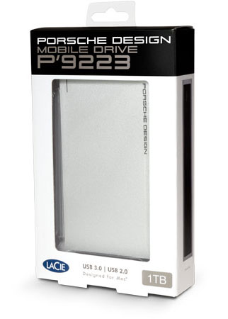 Ổ Cứng Di Động LaCie Porsche P'9223 1TB - USB 3.0 - Hàng chính hãng