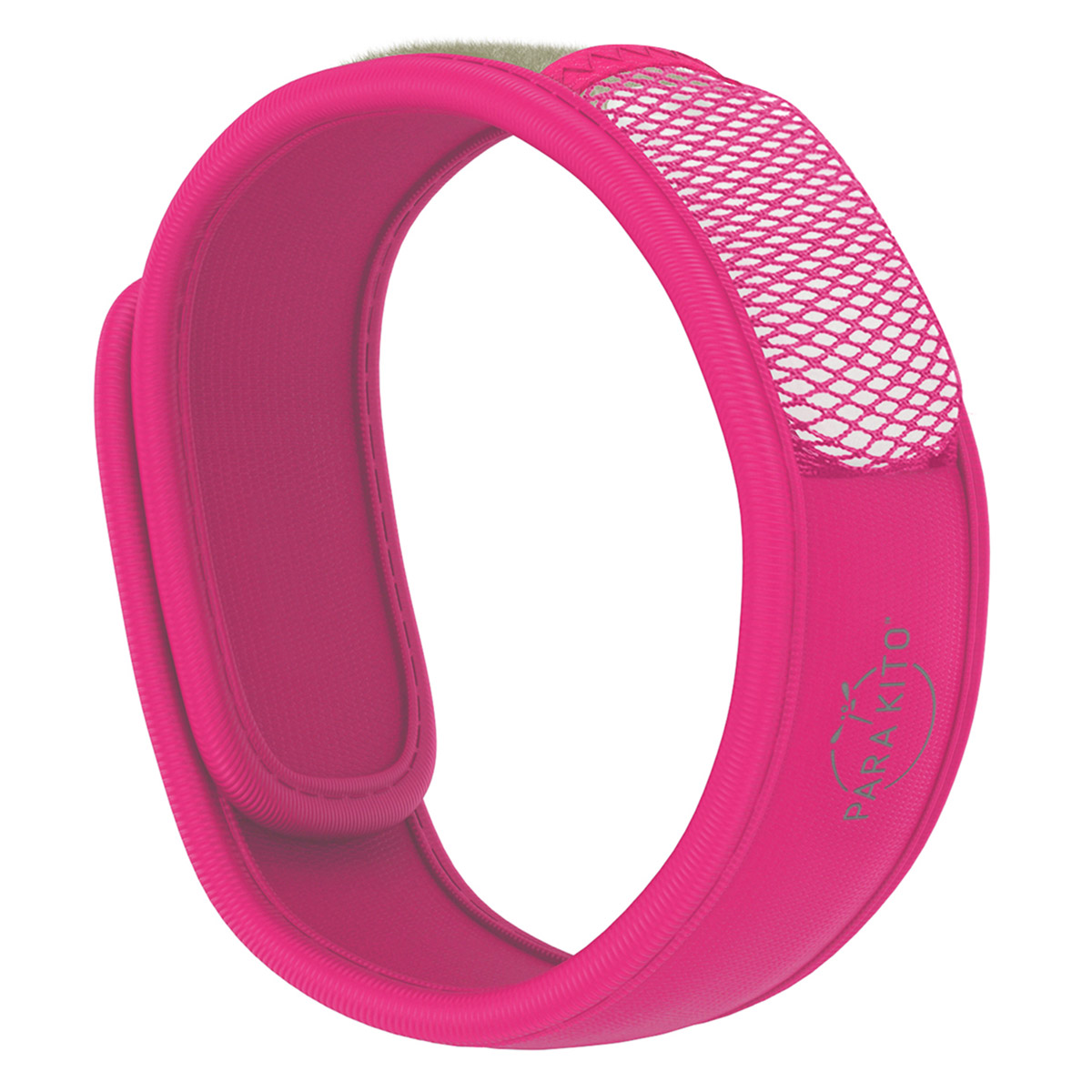 Viên Chống Muỗi PARA’KITO™ Kèm Vòng Đeo Tay Bằng Vải Màu Hồng (Loại 2 Viên) - PARA’KITO™ Mosquito Repellent Fuchsia Band With 2 Tablets - PCWB04