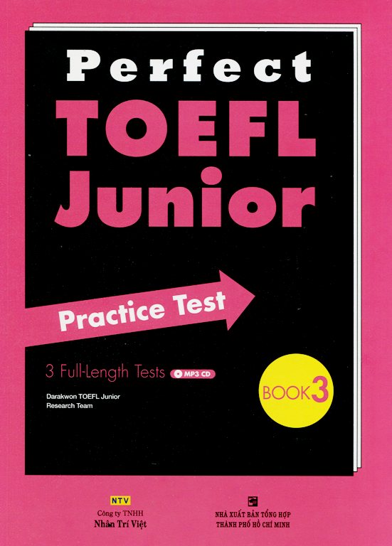 Perfect Toefl Junior  Book 3(Kèm CD)