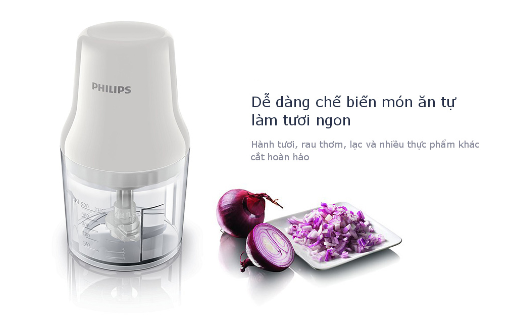 Máy Xay Thịt Philips HR1393 (0.7 Lít) - Hàng chính hãng