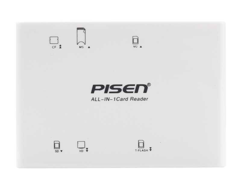 Đầu Đọc Thẻ Nhớ Pisen All-In-One II - Hàng Chính Hãng