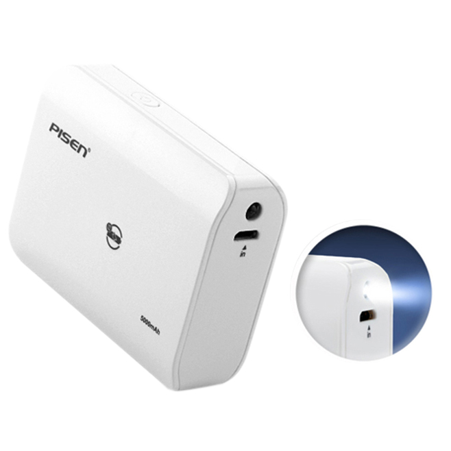 Sạc Dự Phòng Pisen Easy Power III 5000mAh - Hàng Chính Hãng