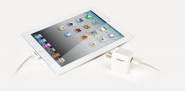 Adapter Sạc Pisen cho iPad USB 2.0A - Hàng Chính Hãng