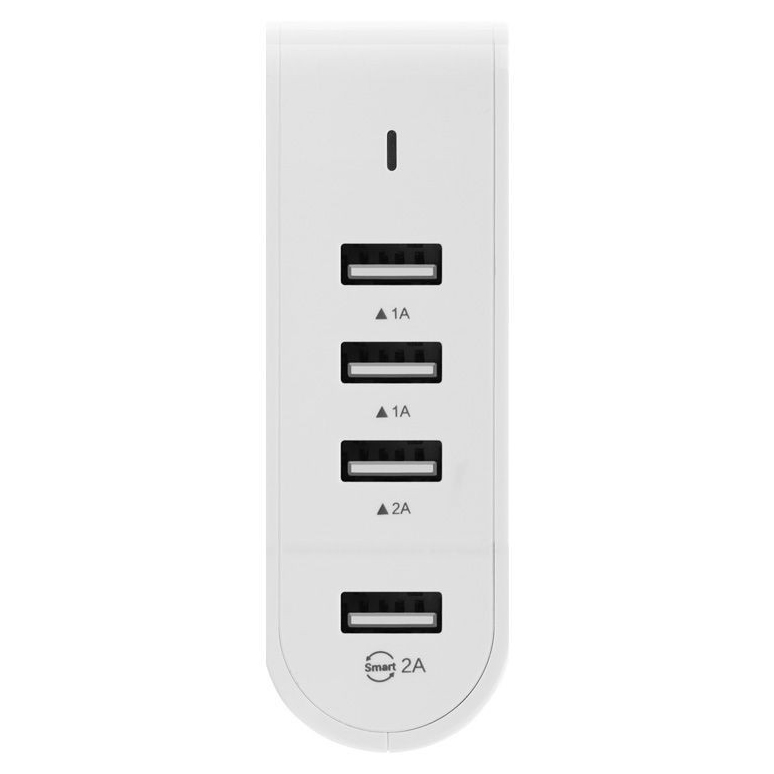 Adapter Sạc Pisen 4 Cổng USB - Hàng Chính Hãng