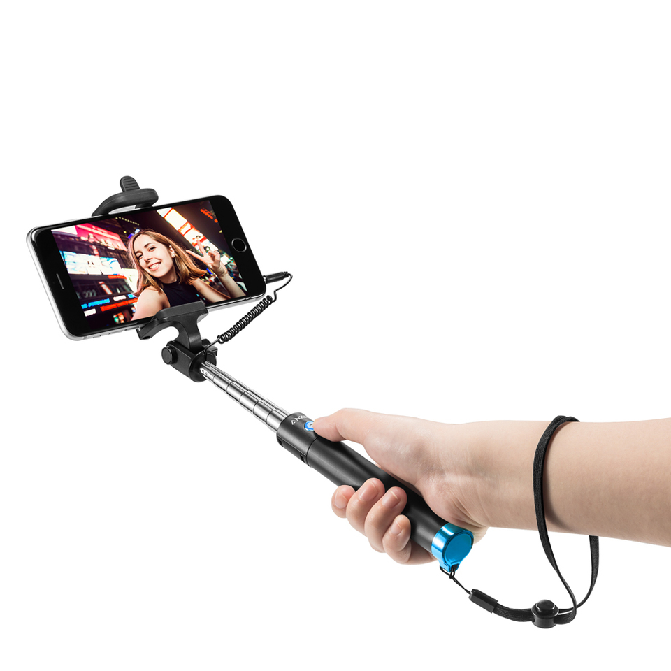 Gậy Selfie Chụp Hình Tự Sướng Anker - A71600J1 (Đen) - Hàng Chính Hãng