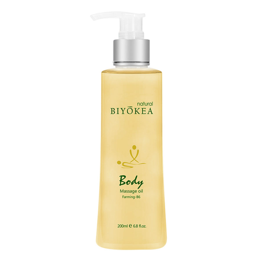 Dầu Massage Body Biyokea Premium - Farming B6 Làm Nóng (200ml)