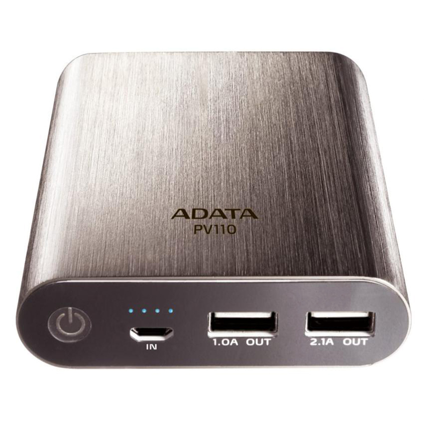 Pin Sạc Dự Phòng 10400mAh Adata PV110 - Hàng Chính Hãng