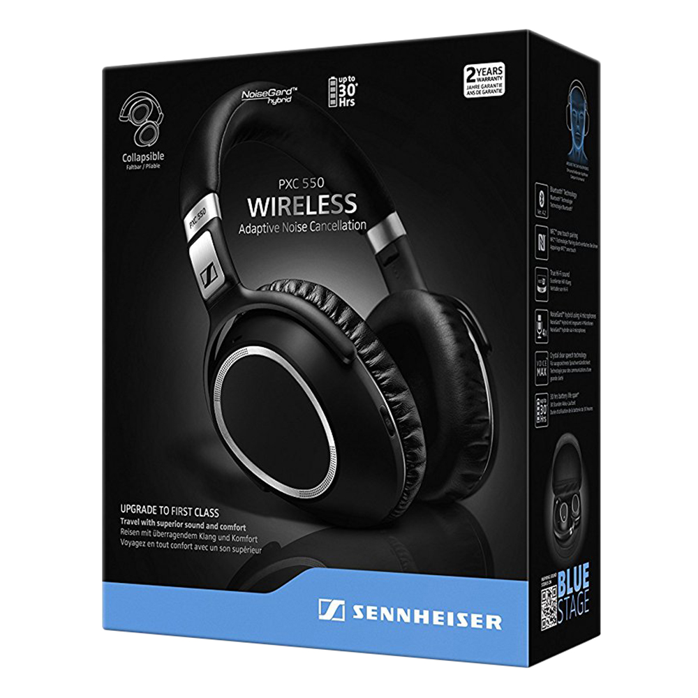 Tai Nghe Bluetooth Chụp Tai Sennheiser PXC 550 Wireless - Hàng Chính Hãng