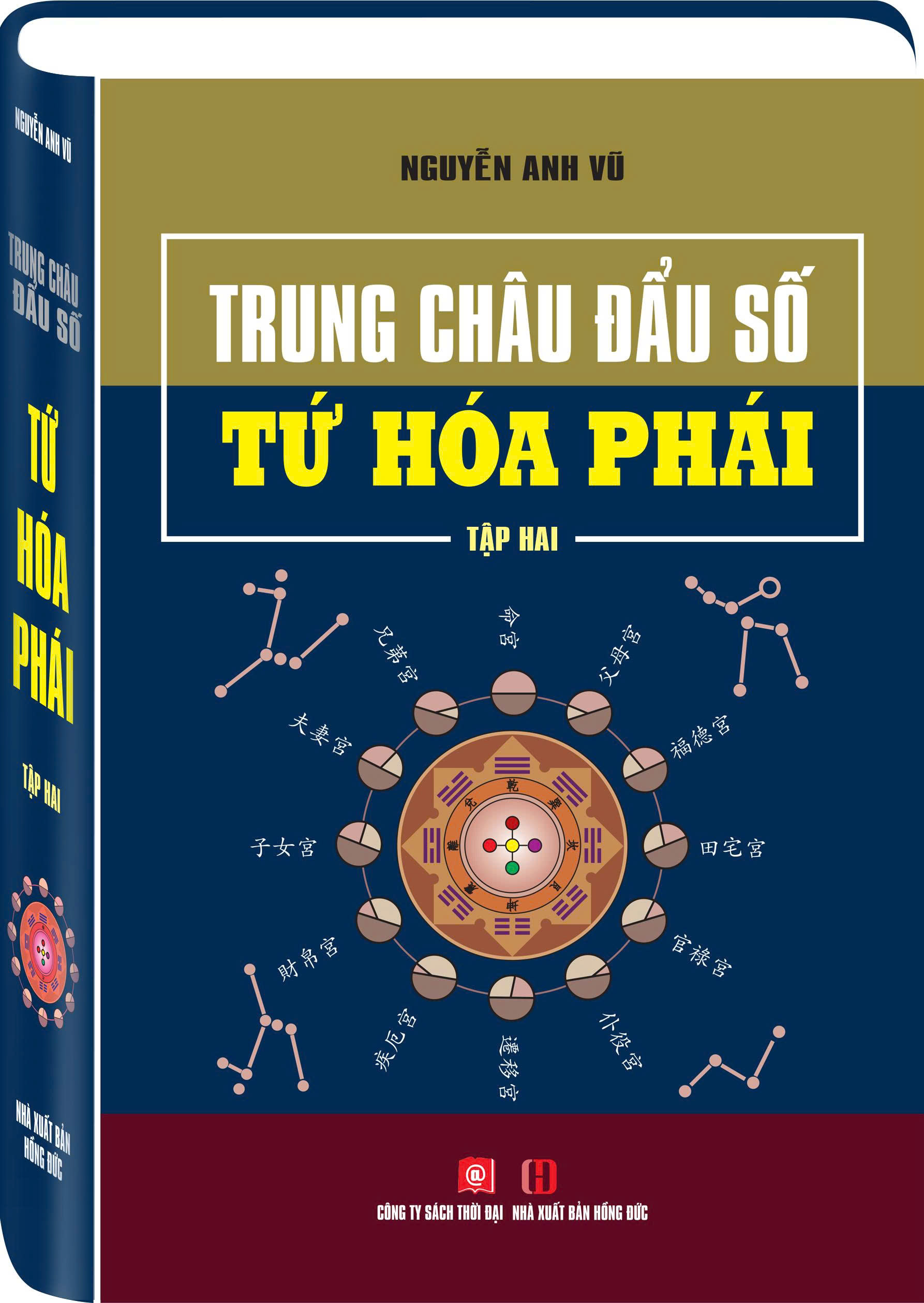 Sách Trung Châu Đẩu Số - Tứ Hóa Phái Trọn Bộ 2 Tập