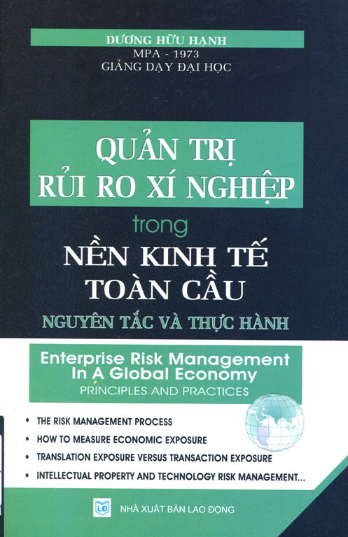 Quản Trị Rủi Ro Xí Nghiệp Trong Nền Kinh Tế Toàn Cầu