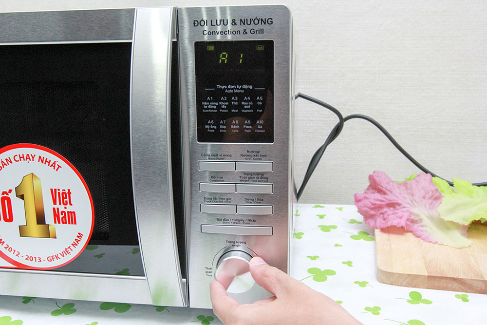 Lò Vi Sóng Có Nướng Sharp R-C825VN-ST - Hàng chính hãng