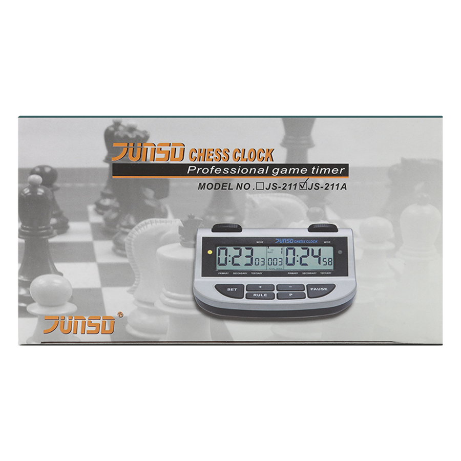 Đồng Hồ Thi Đấu Cờ Phổ Thông Junsd Chess Clock JS-211A RoyalChess RC4001