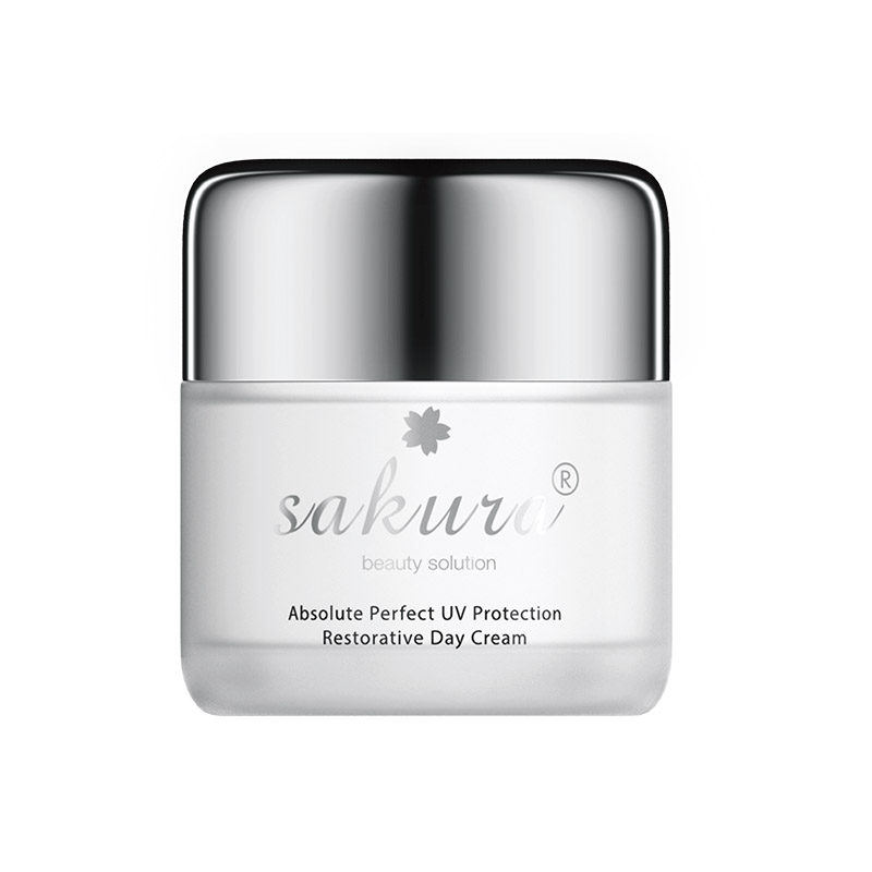 Kem Dưỡng Trắng Phục Hồi Sakura Absolute Perfect UV Protection Restorative Day Cream