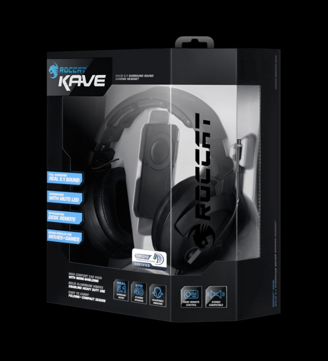 Tai nghe chụp tai Roccat Kave Solid 5.1