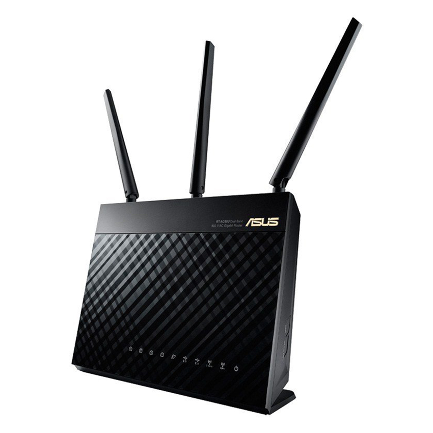 Router Wifi Mesh Asus RT-AC68U Băng Tần Kép AC1900 - Hàng Chính Hãng