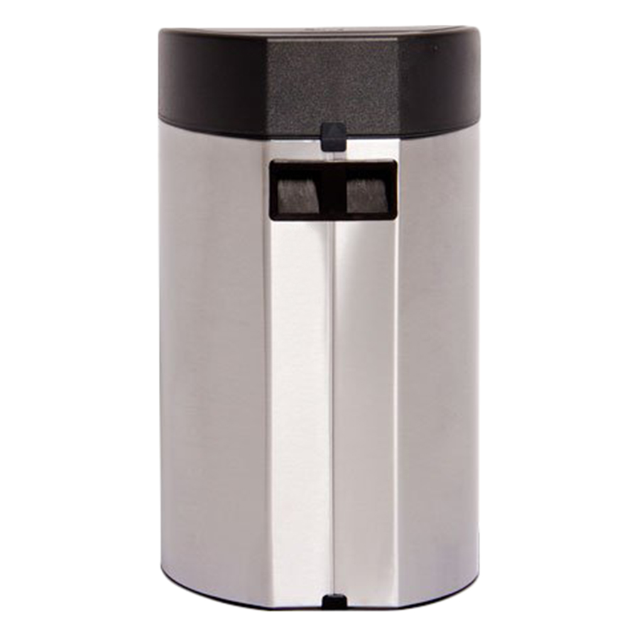 Thùng rác inox FITIS nhấn tròn nhỏ RTS1-901 - inox - 12L