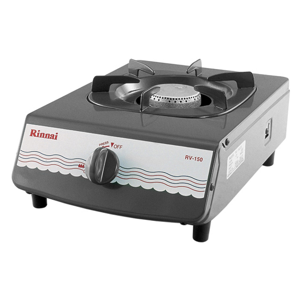 Bếp Gas Dương Rinnai RV-150 – Đen - Hàng Chính Hãng