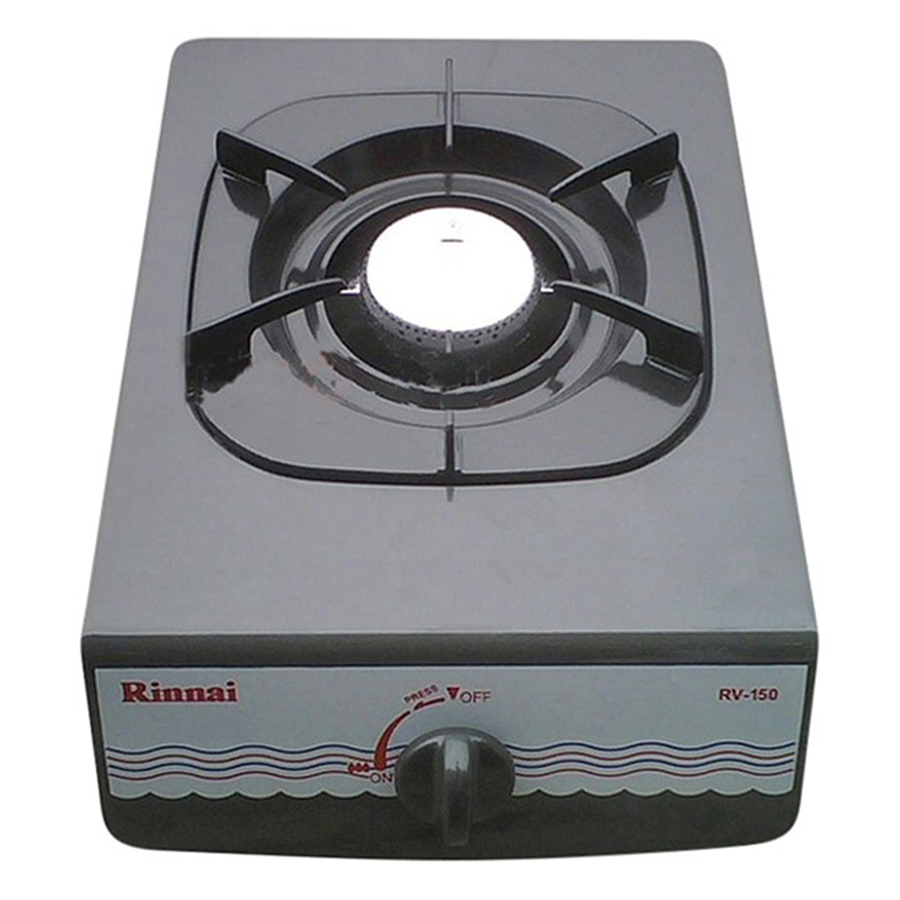 Bếp Ga Đơn Rinnai RV-150 (G) - Đen- Hãng chính hãng