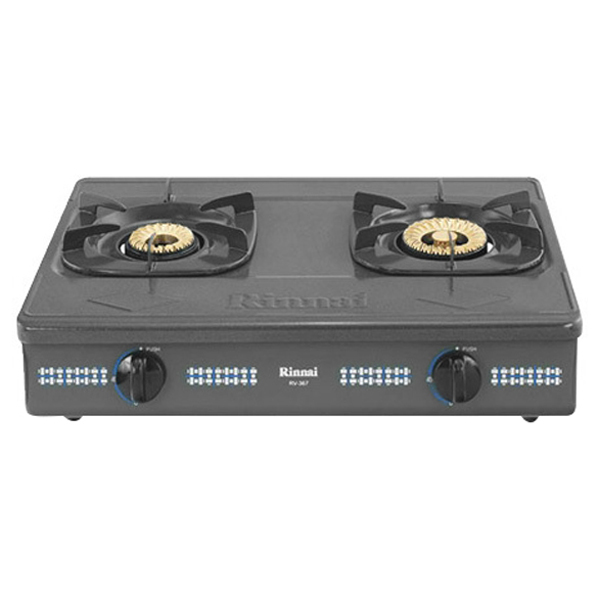 Bếp Gas Dương Đôi Rinnai RV-367N – Đen- Hãng chính hãng