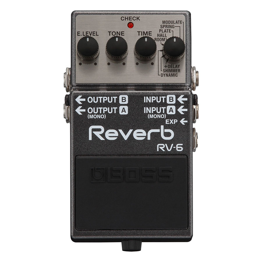 Phơ Guitar Boss Digital Reverb RV-6 (Bàn Đạp Fuzz Pedals Effects)