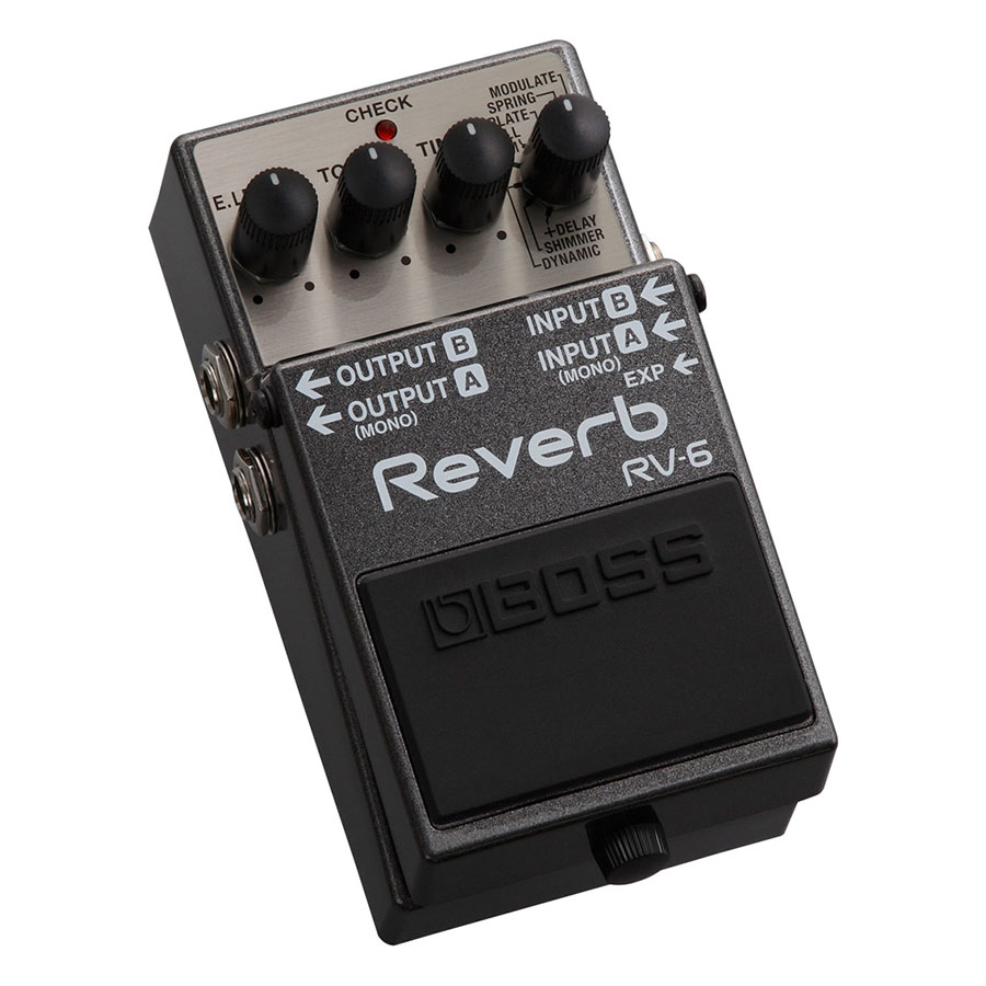 Phơ Guitar Boss Digital Reverb RV-6 (Bàn Đạp Fuzz Pedals Effects)