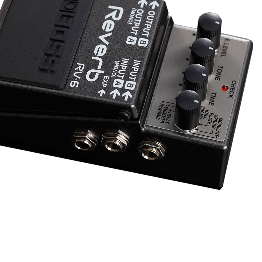 Phơ Guitar Boss Digital Reverb RV-6 (Bàn Đạp Fuzz Pedals Effects)