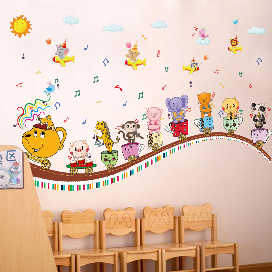 Decal Dán Tường Gia Đình Bộ Bình Ly Binbin EB172