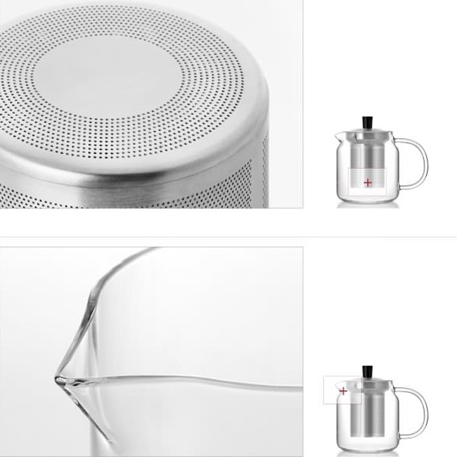 Bình lọc trà inox 500ml Samadoyo-S042